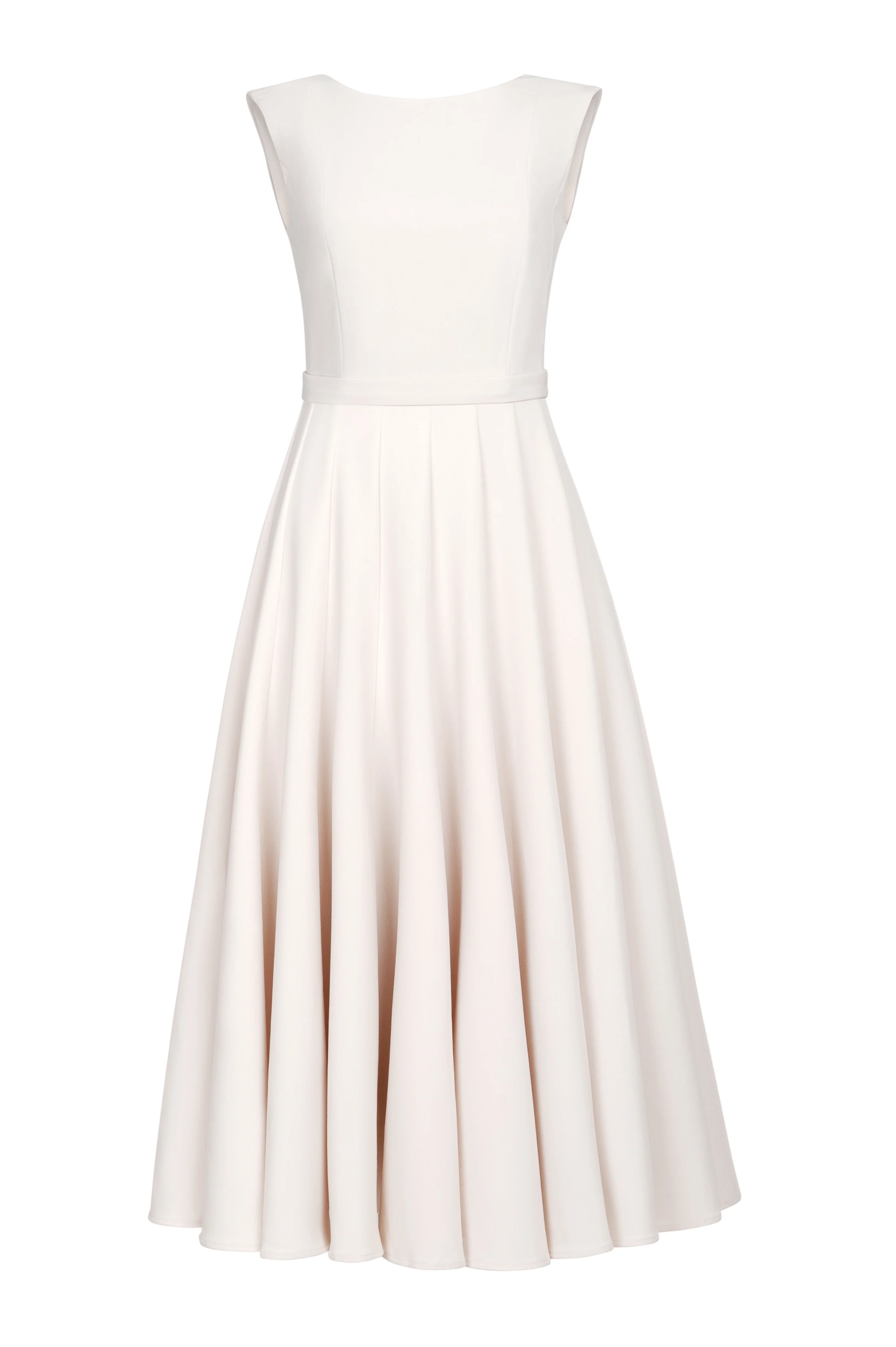 ARIOSE elegant pleated midi wedding dress - Image 10