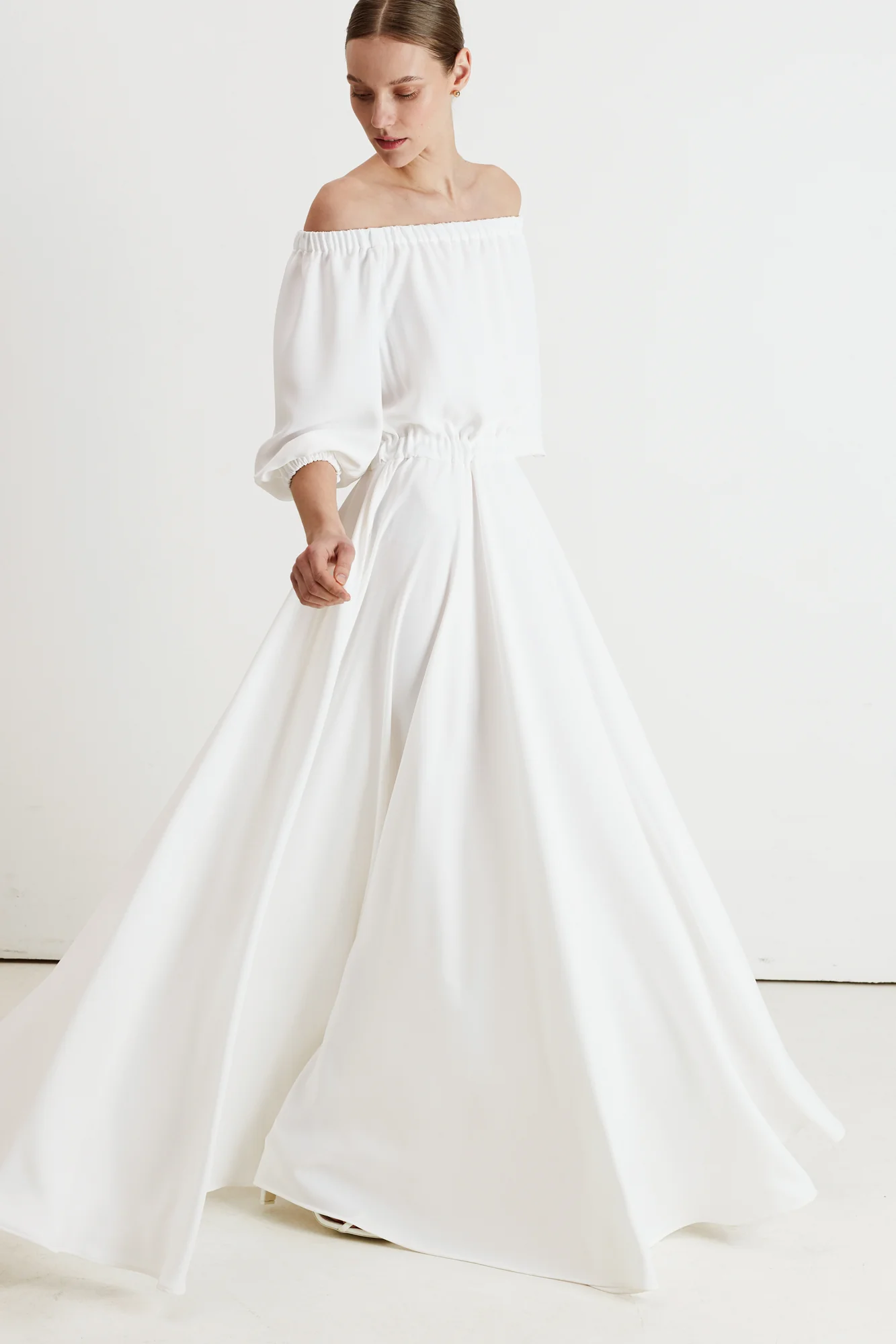 GALA off shoulder maxi wedding dress - Image 3