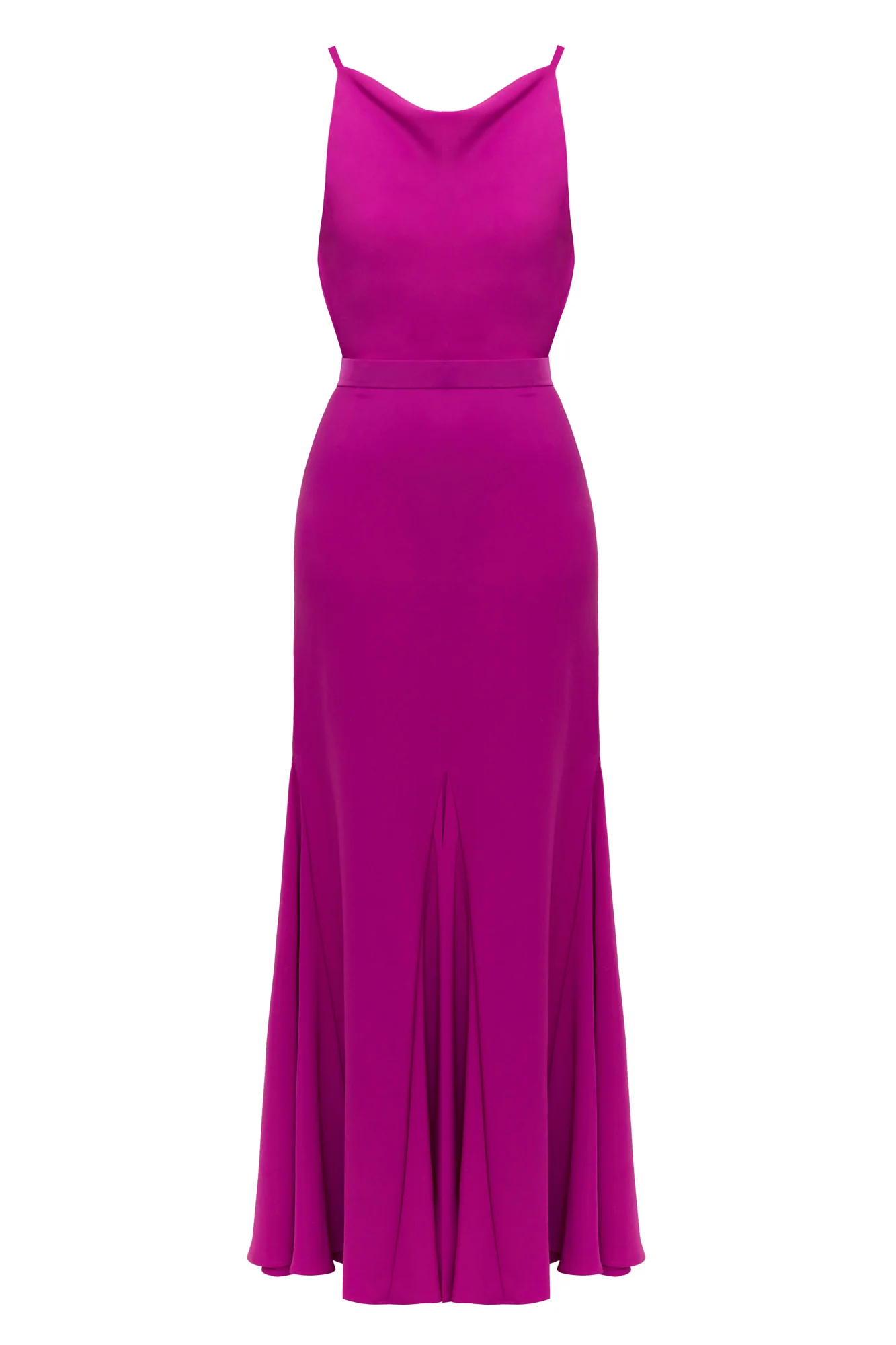 LINEA magenta pink maxi evening dress - Image 6