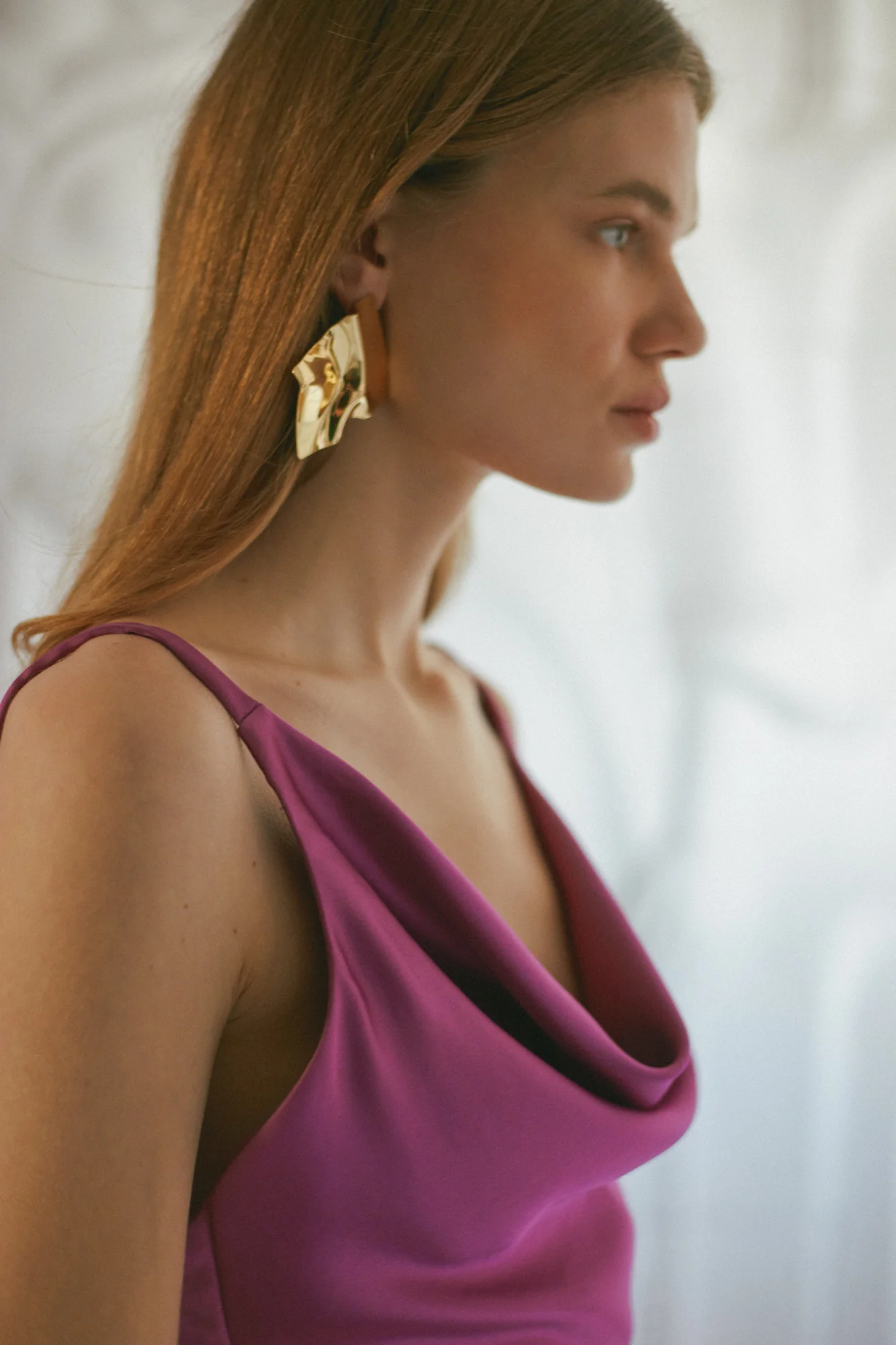 KAMEA magenta pink open back dress - Image 5