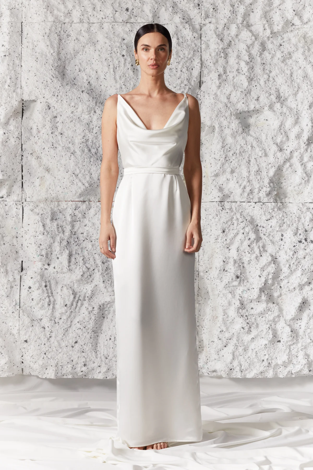 AMILA open back maxi bridal dress - Image 3