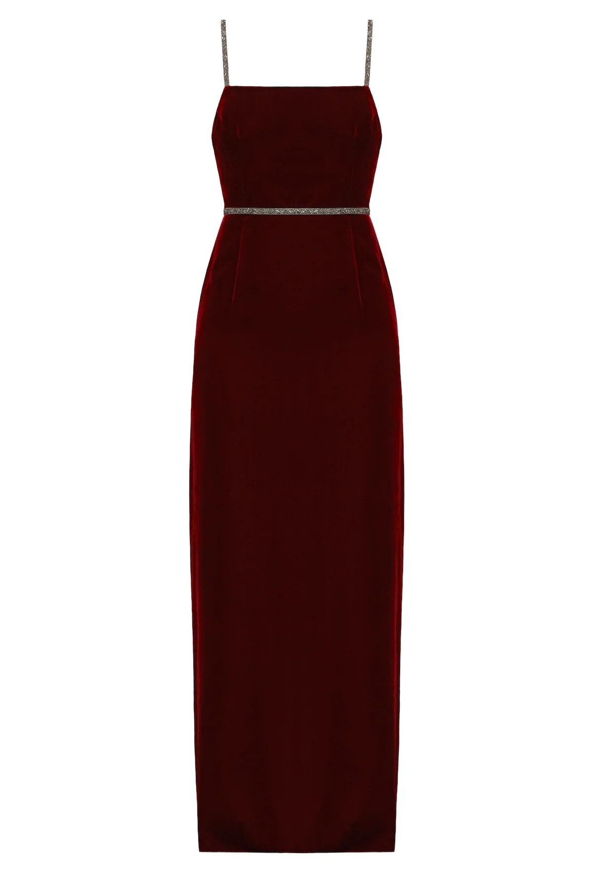 ENIGMA red wine evening maxi dress - Image 5