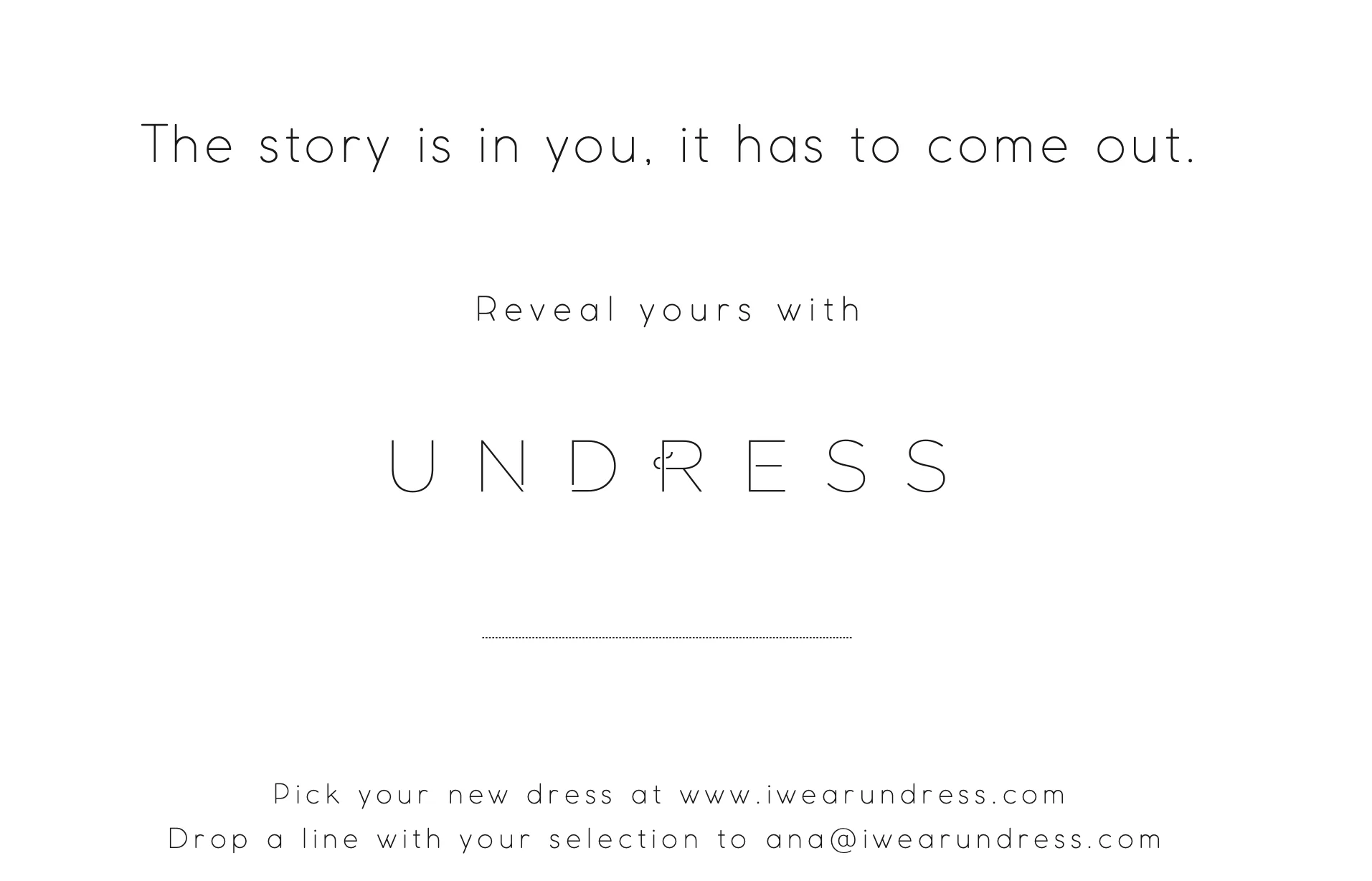 UNDRESS gift card - Image 4